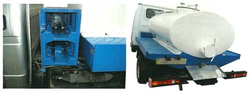 Цистерна для перевозки живой рыбы на базе автомобилй ГАЗ
