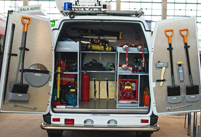 Аварийно-спасательный автомобиль службы МЧС на базе Соболь-бизнес